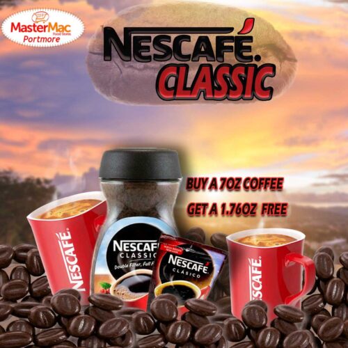 NESCAFE CLASSIC BUY A 7OZ GET A 50G FREE